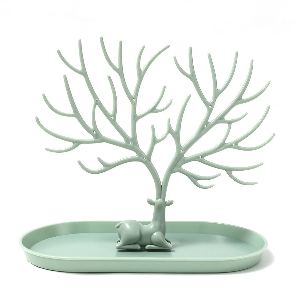 Modern Tree Jewelry Holder Tray Home Decor