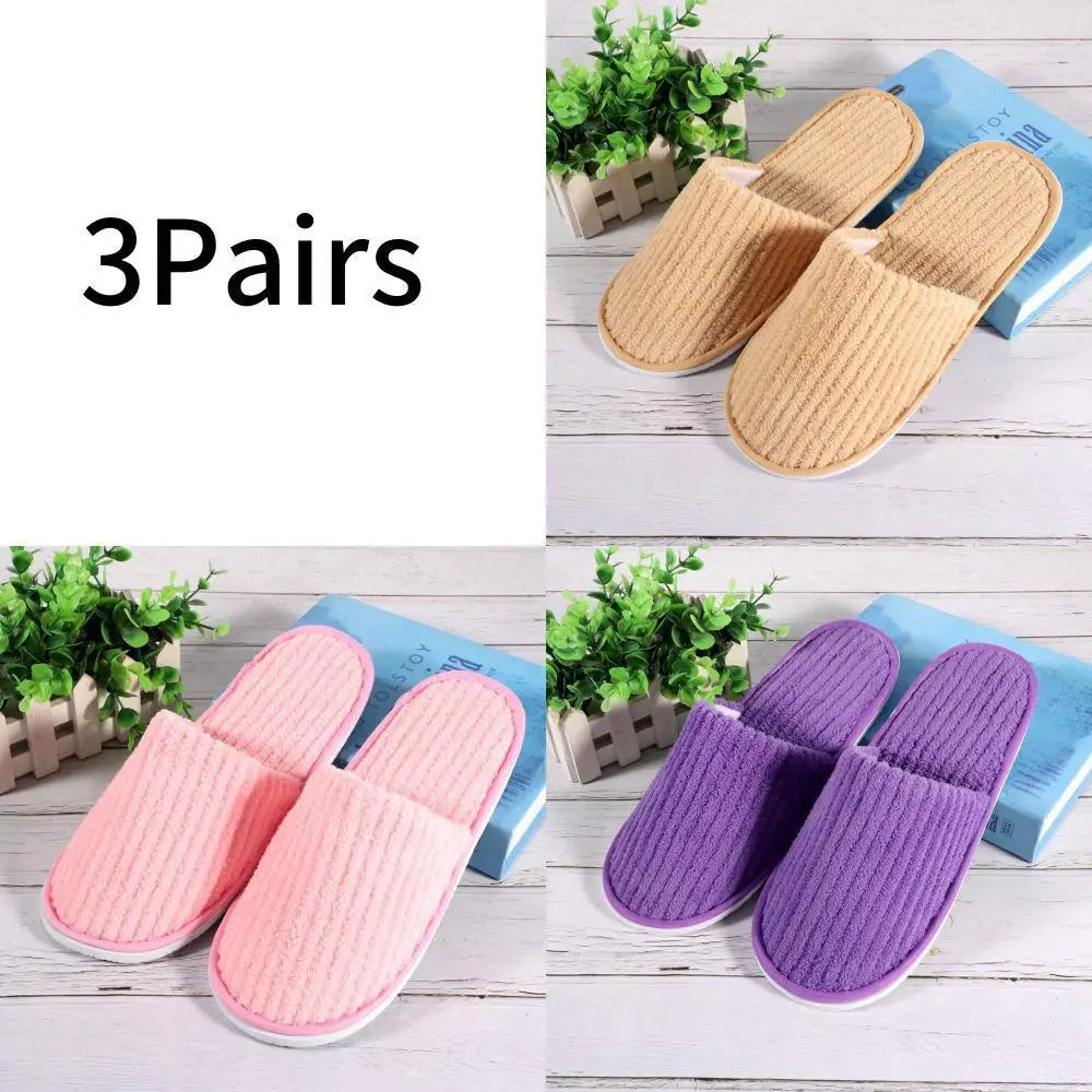 Cozy Close-Toed Bedroom Bathroom Slippers