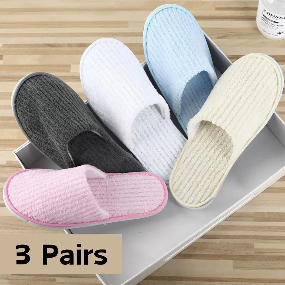 Cozy Close-Toed Bedroom Bathroom Slippers