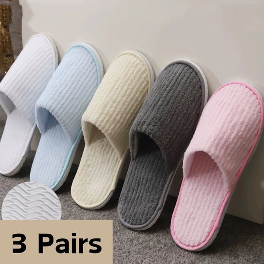 Cozy Close-Toed Bedroom Bathroom Slippers