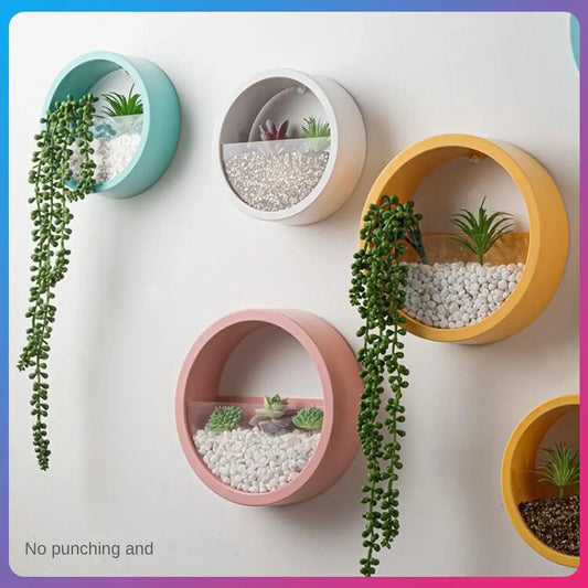 Wall Hanging Flower Pot for Home Decoration