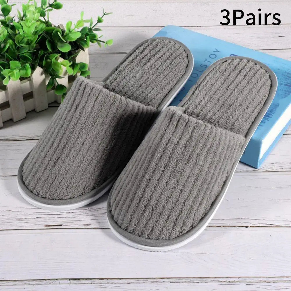 Cozy Close-Toed Bedroom Bathroom Slippers