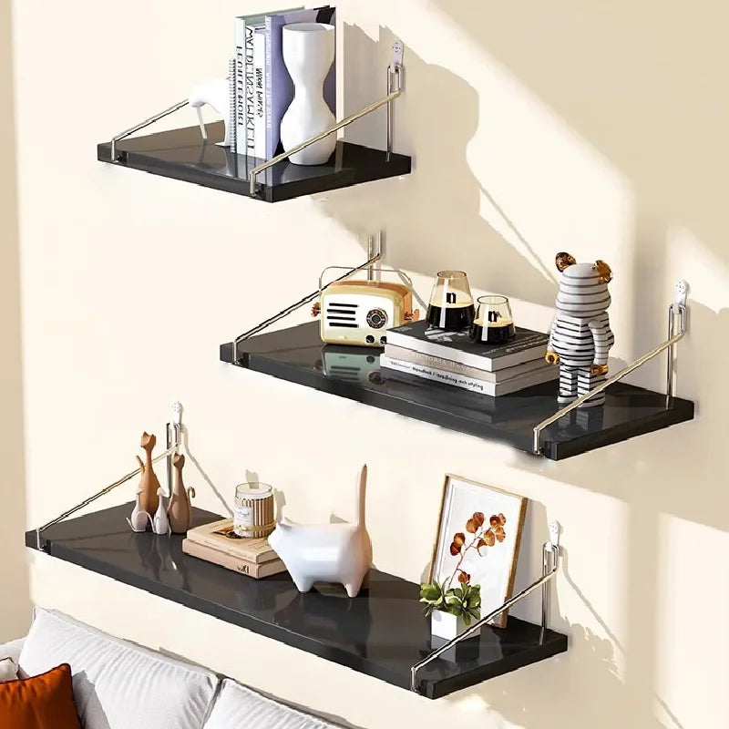 Simple Wall Shelf for Decoration and Hanging Organizers